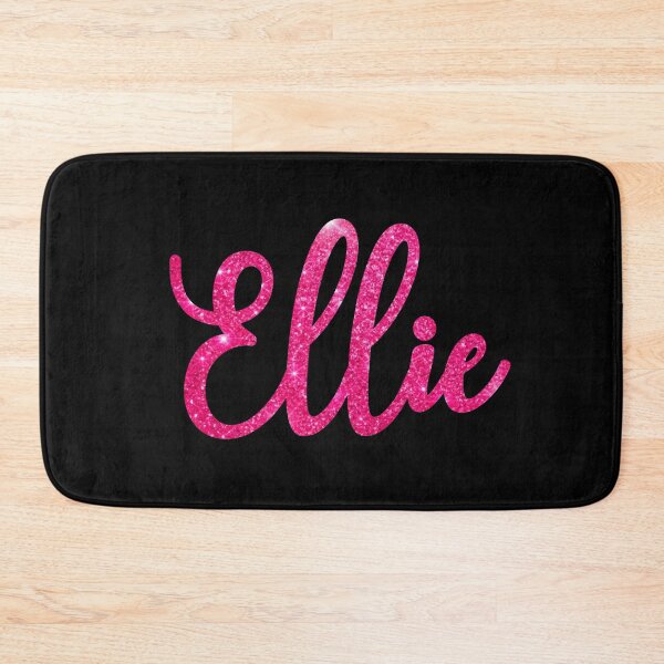 Item preview, Ellie Hot Pink Sparkly Personalised Name Design designed and sold by CamilasPrints.
