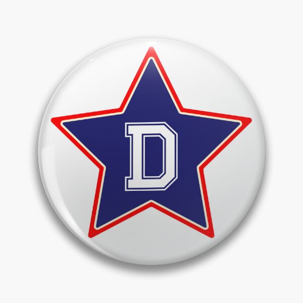 Item preview, Letter D Blue White Star designed and sold by Jeallan Designs.