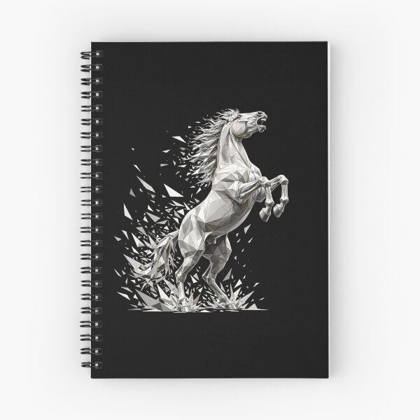 Item preview, Shattered Stallion - Geometric Rearing Horse designed and sold by Fulaly.