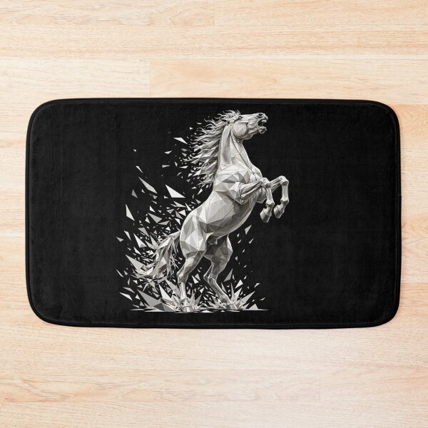 Item preview, Shattered Stallion - Geometric Rearing Horse designed and sold by Fulaly.