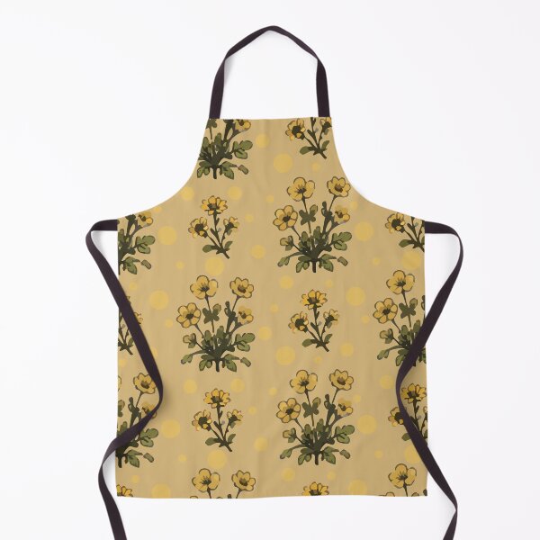 Item preview, Yellow Floral Pattern – Vintage Botanical Flower Print 5 designed and sold by SimplePoDesign.