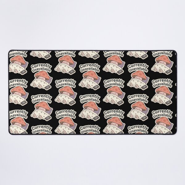 Item preview, Currently Unavailable Mushroom | Cute Kawaii Introvert Meme designed and sold by kuwagatamushi.