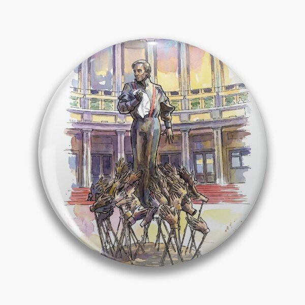 Artikelvorschau, Charles-Aznavour-Platz und Moskauer Kino, Aquarellkunst aus Jerewan entworfen und verkauft von NareArt.