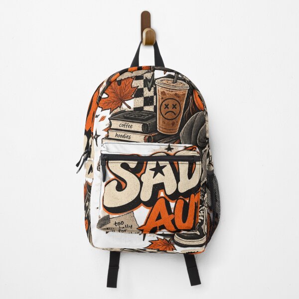 Item preview, Sad Girl Autumn Pumpkin Coffee designed and sold by WearTheVibe Store.