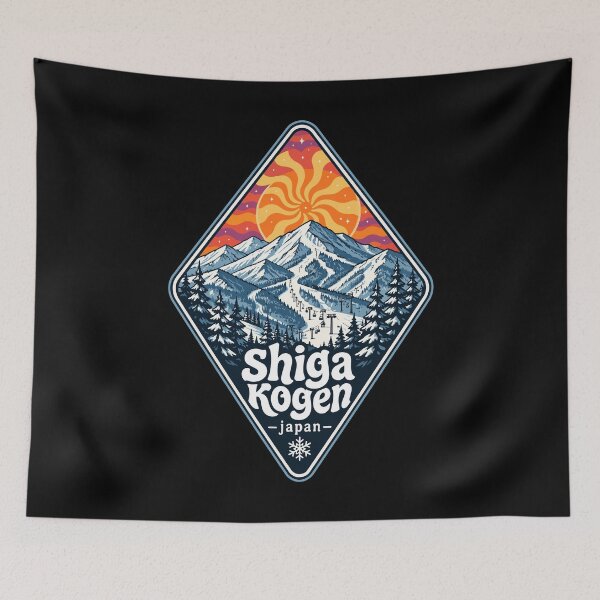 Item preview, Shiga Kogen Japan Trippy designed and sold by TomFrontierArt.