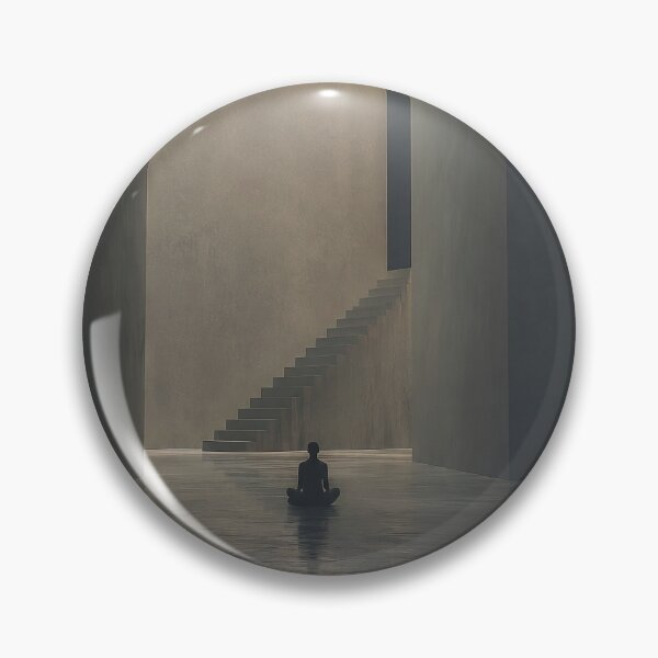 Item preview, Stop and Stair  – Surreal Stairway Liminal Wall Art designed and sold by SacredLensV.