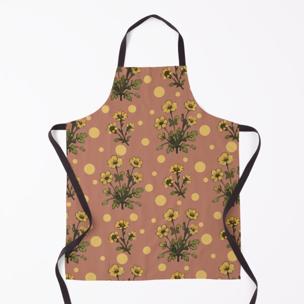 Item preview, Yellow Floral Pattern – Vintage Botanical Flower Print 6 designed and sold by SimplePoDesign.