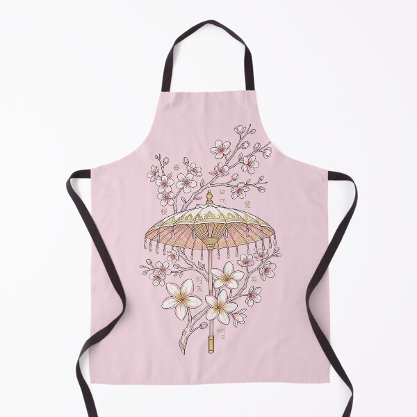 Item preview, Sakura Balinese Umbrella Pastel Floral Art designed and sold by cannsuh.