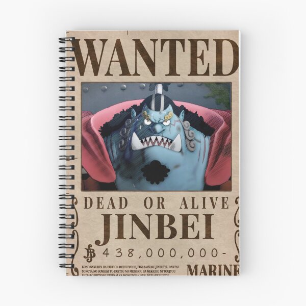Item preview, Jinbe Wanted Poster One Piece designed and sold by Aduinn57708.