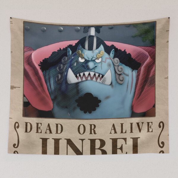 Item preview, Jinbe Wanted Poster One Piece designed and sold by Aduinn57708.
