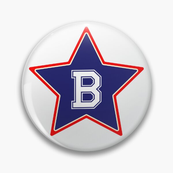Item preview, Letter B Blue White Star designed and sold by Jeallan Designs.