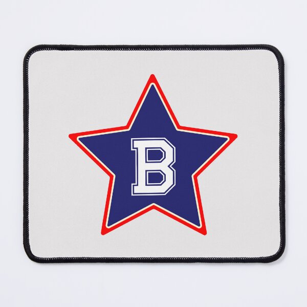 Item preview, Letter B Blue White Star designed and sold by Jeallan Designs.