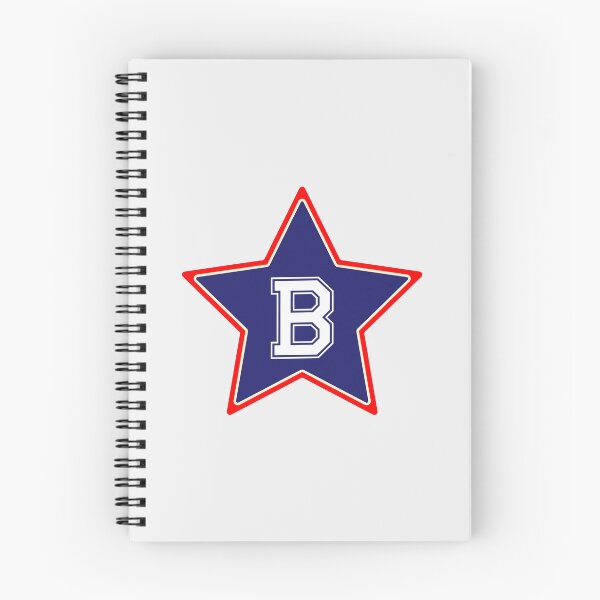 Item preview, Letter B Blue White Star designed and sold by Jeallan Designs.