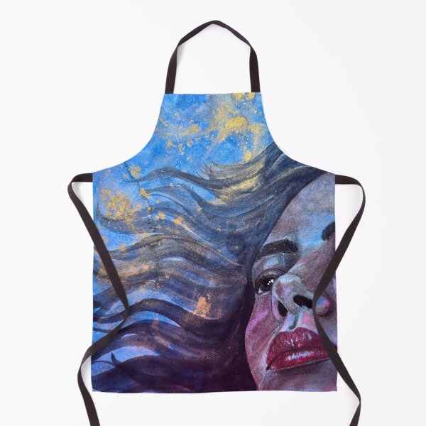 Item preview, Where the Wind Carries Me | Blue Figurative Watercolour designed and sold by ArithraStudio.
