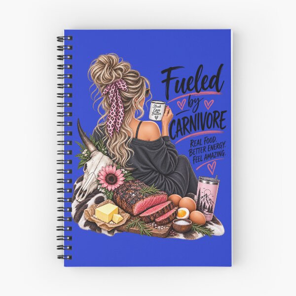 Item preview, FUELED BY CARNIVORE - REAL FOOD BETTER ENERGY FEEL AMAZING designed and sold by CarnivoreGifts.