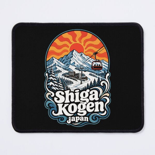 Item preview, Shiga Kogen Japan Trippy Art designed and sold by TomFrontierArt.