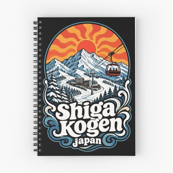 Item preview, Shiga Kogen Japan Trippy Art designed and sold by TomFrontierArt.