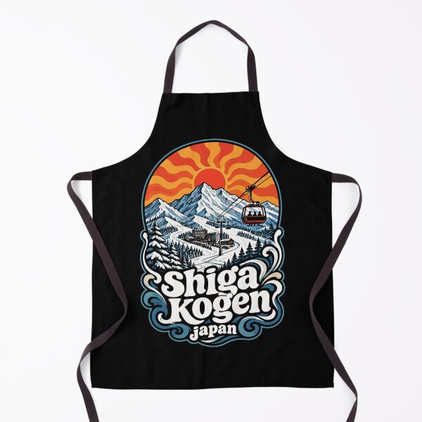 Item preview, Shiga Kogen Japan Trippy Art designed and sold by TomFrontierArt.