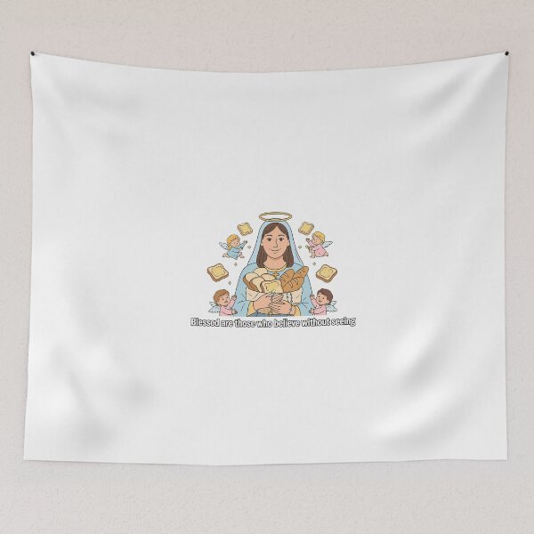 Item preview, Whimsical Assumption Day Mom with Angels designed and sold by NiftyWrx.
