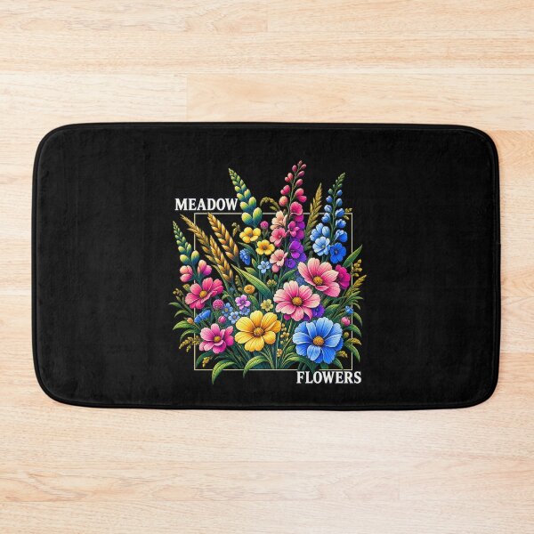 Item preview, Meadow Flowers – Colorful Wildflower Botanical Garden Illustration designed and sold by FreshPixelArt.