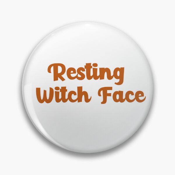 Item preview, Resting Witch Face designed and sold by CreationsbYKz.
