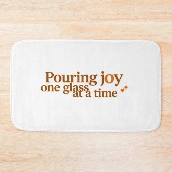Item preview, Pouring Joy Typography designed and sold by NiftyWrx.