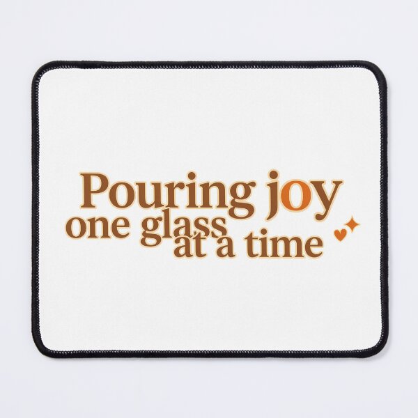 Item preview, Pouring Joy Typography designed and sold by NiftyWrx.