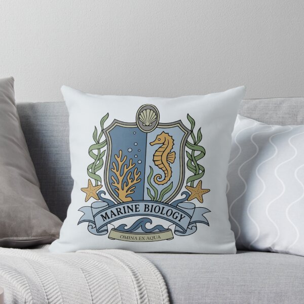 Item preview, Marine Biology Crest - Science Coat of Arms designed and sold by MicroMarket.