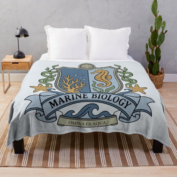 Item preview, Marine Biology Crest - Science Coat of Arms designed and sold by MicroMarket.