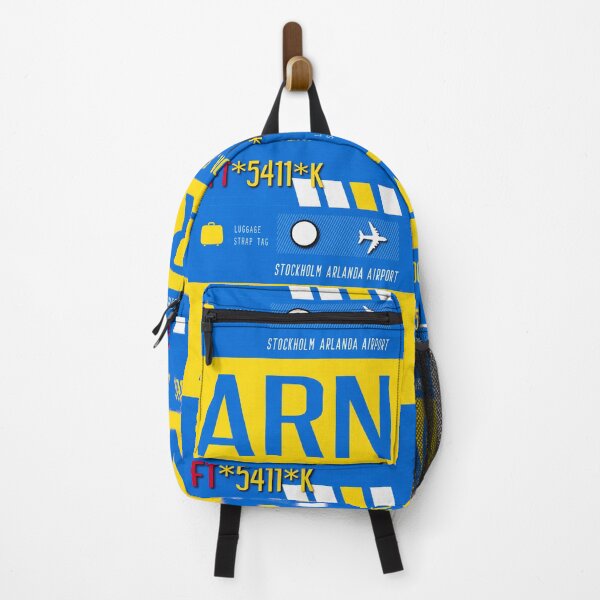 Item preview, Stockholm Airport Luggage Poster designed and sold by Fine-Art-Hub.