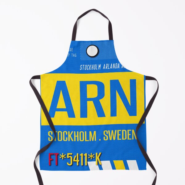 Item preview, Stockholm Airport Luggage Poster designed and sold by Fine-Art-Hub.