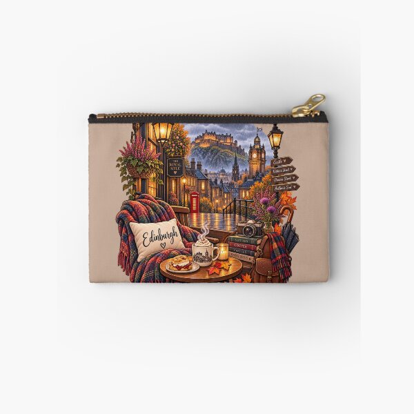 Item preview, Cozy Rainy Day in Edinburgh – Scotland  designed and sold by PixelChaptersByKira.