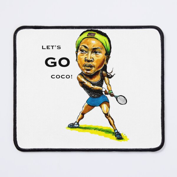Item preview, Coco Gauff Lets Go Coco LIMITED EDITION designed and sold by Symet.