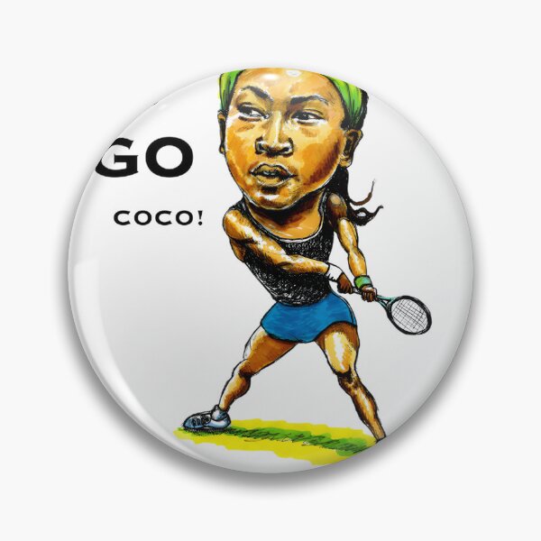Item preview, Coco Gauff Lets Go Coco LIMITED EDITION designed and sold by Symet.
