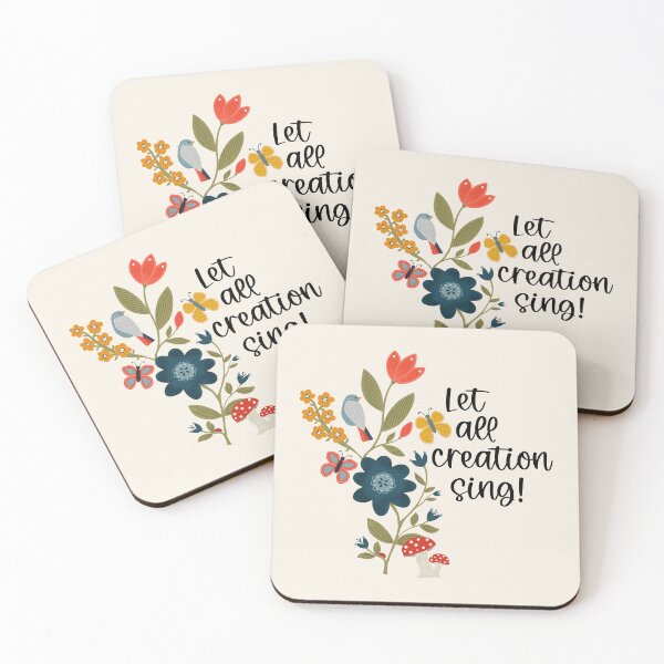 Item preview, Let All Creation Sing! Psalm 96:1 designed and sold by Willow & Grace Designs.