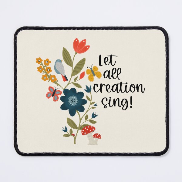Item preview, Let All Creation Sing! Psalm 96:1 designed and sold by Willow & Grace Designs.