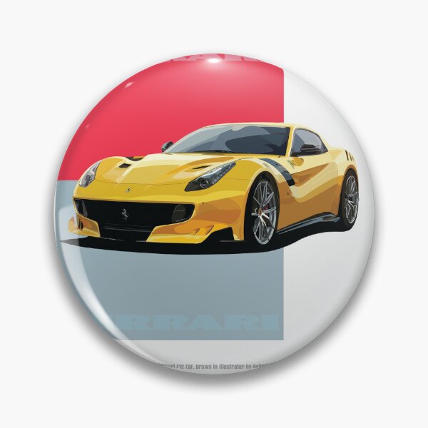 Item preview, Classic Car Ferrari F12-TDF T-shirt by Robert Hills designed and sold by Robert Hills.