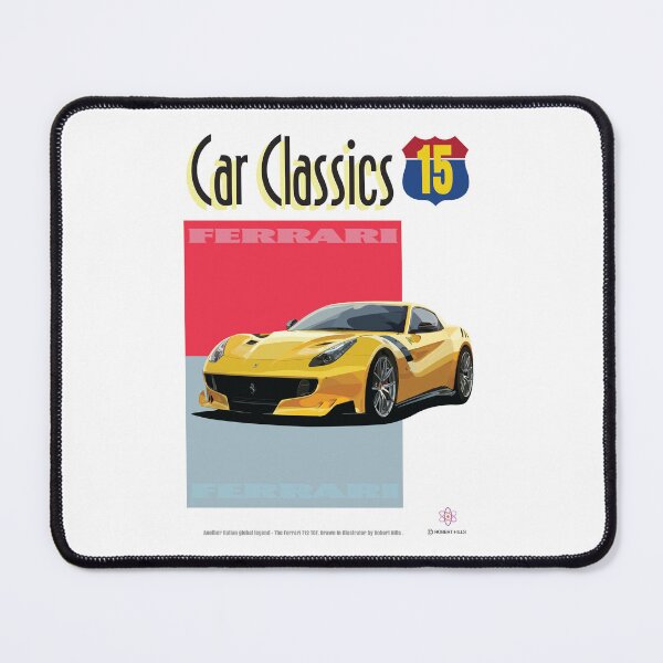 Item preview, Classic Car Ferrari F12-TDF T-shirt by Robert Hills designed and sold by Robert Hills.