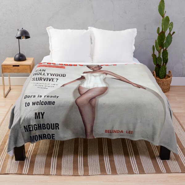 Item preview, Vintage Picturegoer Magazine Pinup Poster with Belinda Lee designed and sold by Cool Robot Bro..