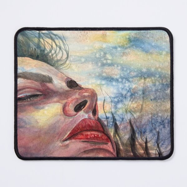 Item preview, Under an Open Sky | Atmospheric Portrait Watercolour designed and sold by ArithraStudio.