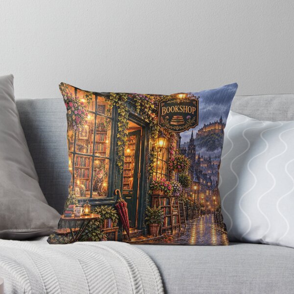 Item preview, Librería Rainy: una estética acogedora para la lectura. designed and sold by PixelChaptersByKira.