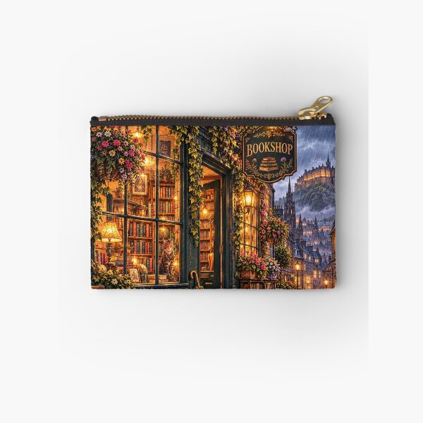 Item preview, Rainy Bookshop – Cozy Reading Aesthetic designed and sold by PixelChaptersByKira.