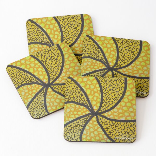 Item preview, Yellow Pinwheel Scales  designed and sold by DancingCreek.