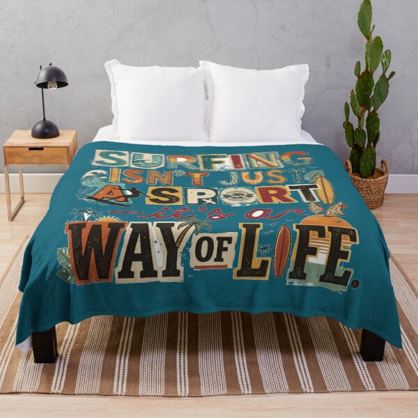 Item preview, Surfing Isn't Just a Sport – Vintage Retro Surf Life designed and sold by MOCH- ART.