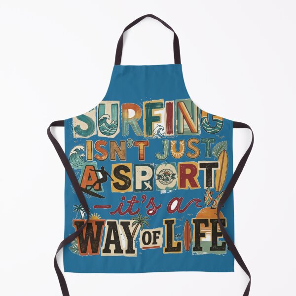 Item preview, Surfing Isn't Just a Sport – Vintage Retro Surf Life designed and sold by MOCH- ART.