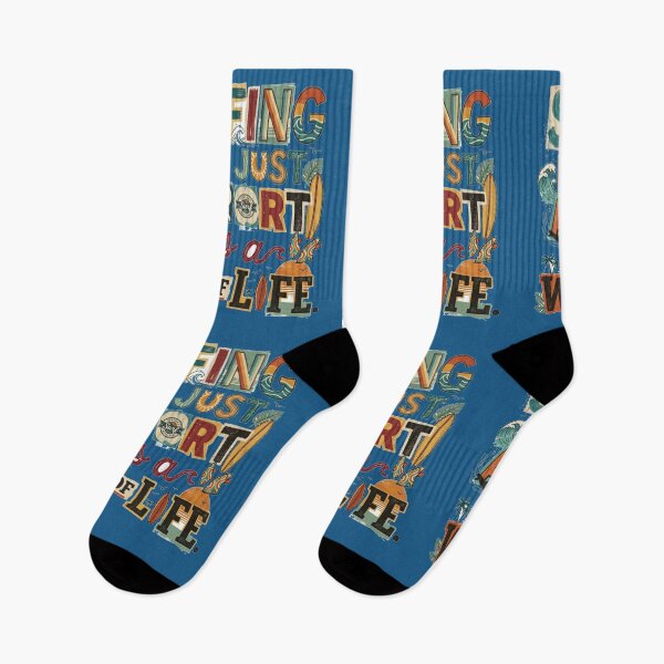 Item preview, Surfing Isn't Just a Sport – Vintage Retro Surf Life designed and sold by MOCH- ART.