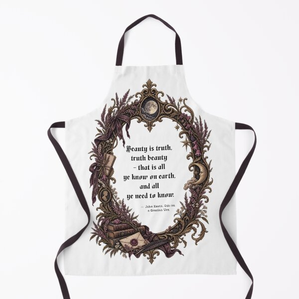Item preview, Beauty Is Truth - John Keats Quote | Dark Academia Baroque Frame designed and sold by Neurospicy Trolls.