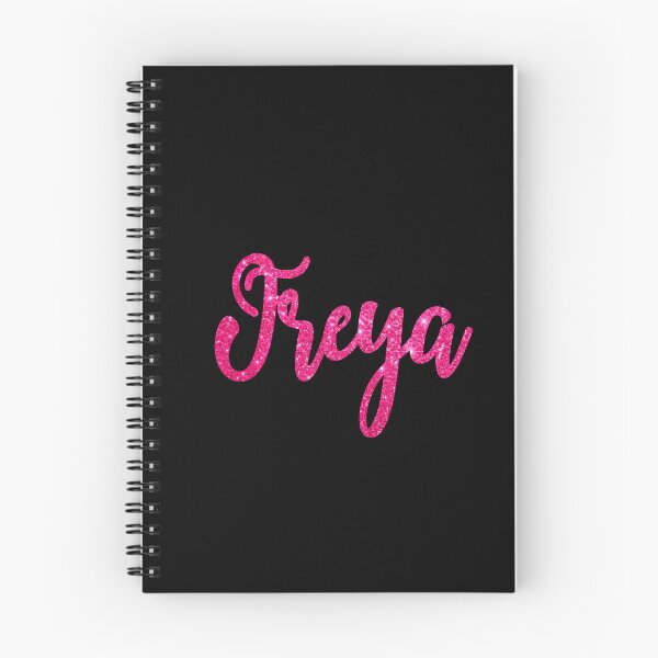 Item preview, Freya Hot Pink Sparkly Personalised Name Design designed and sold by CamilasPrints.