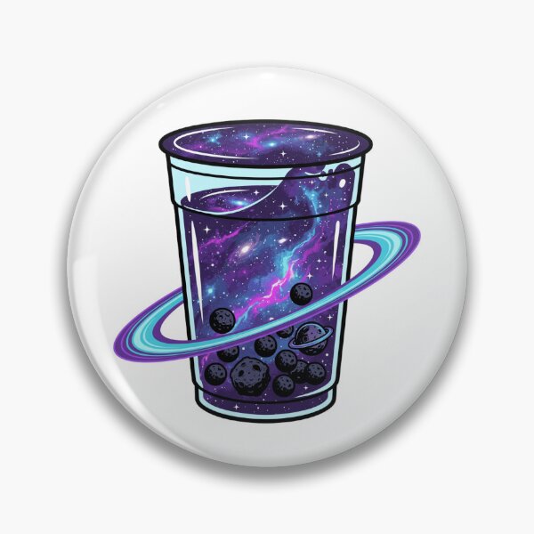 Item preview, Cosmic Galaxy Boba Milk Tea Space Nebula Planets Aesthetic designed and sold by mood-draftsman.
