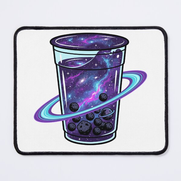 Item preview, Cosmic Galaxy Boba Milk Tea Space Nebula Planets Aesthetic designed and sold by mood-draftsman.